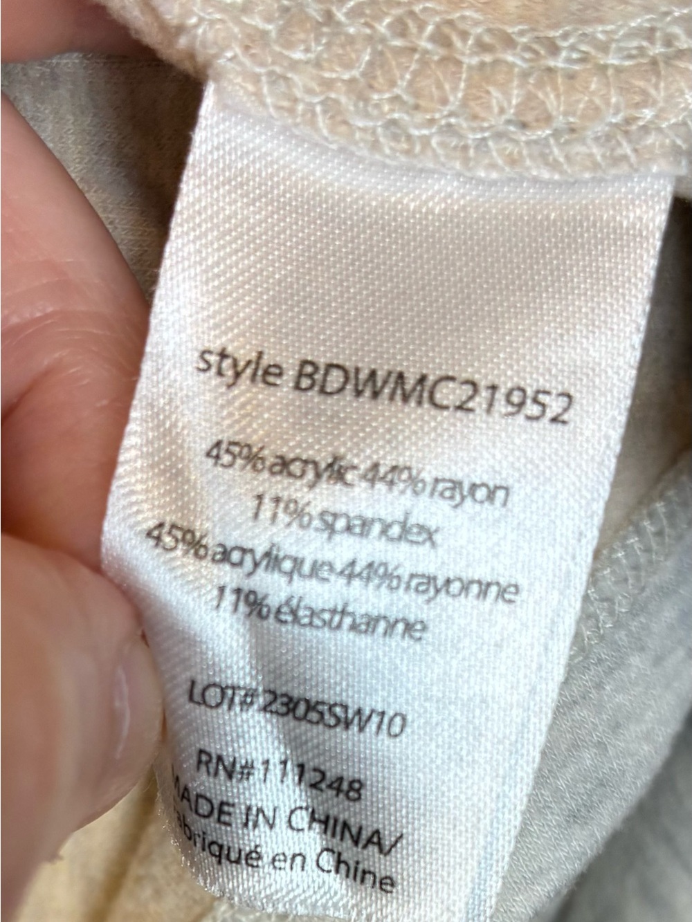 Barefoot Dreams Malibu Collection Gray Lightweight Hooded Pullover Top Large - Picture 4 of 5